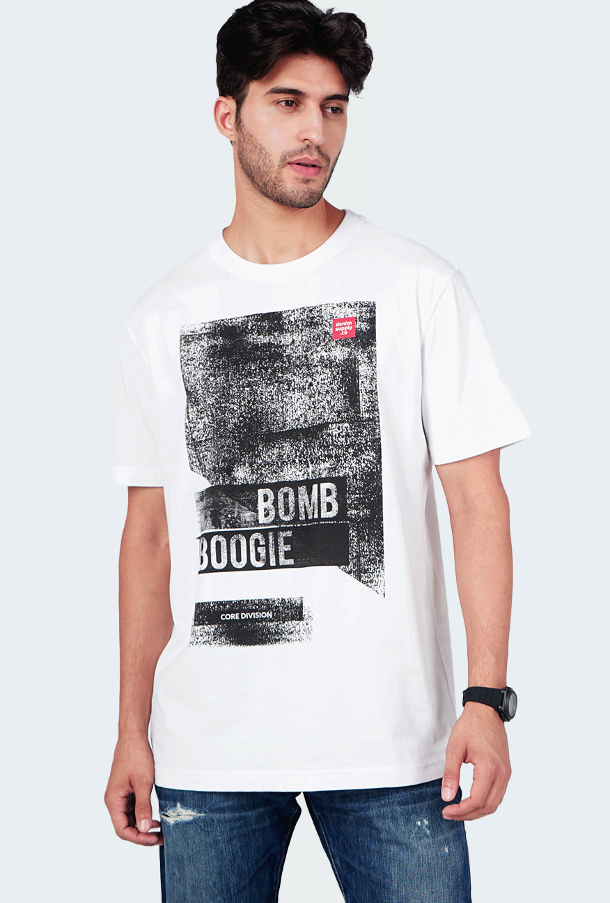 T-Shirt Lengan Panjang Tucan Offwhite