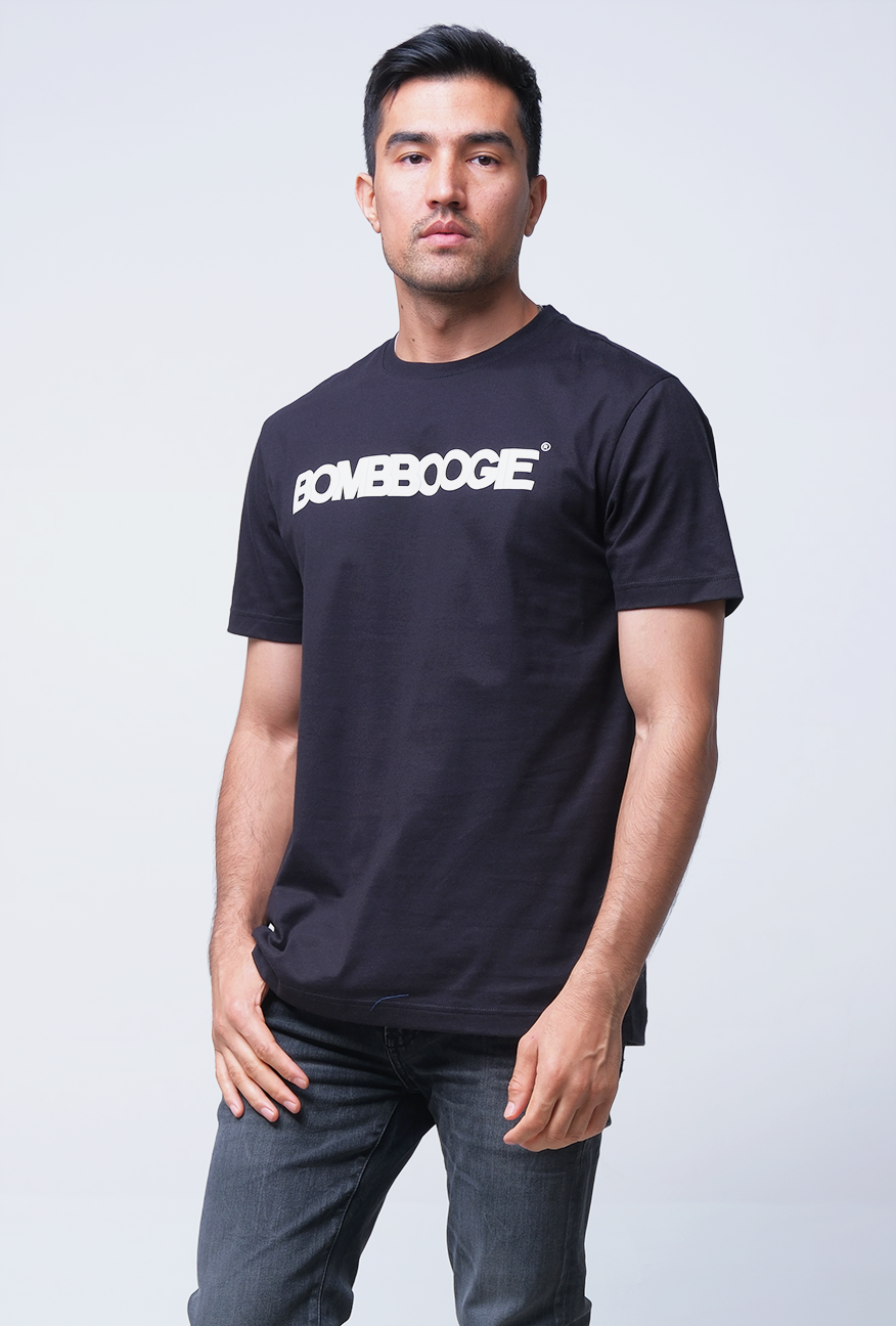 T-Shirt Lengan Pendek Slimfit Slova Black