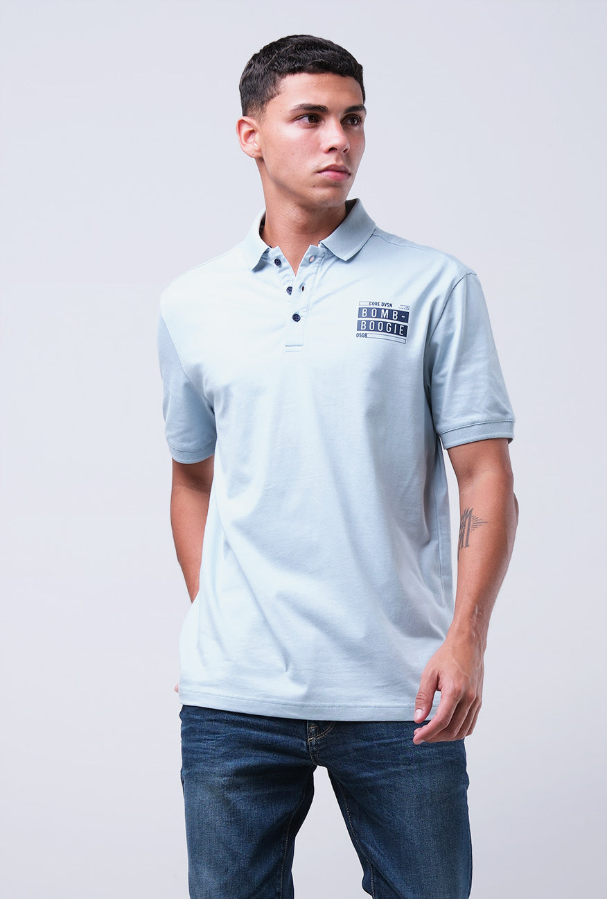 Polo Shirt Flomo Baby Blue