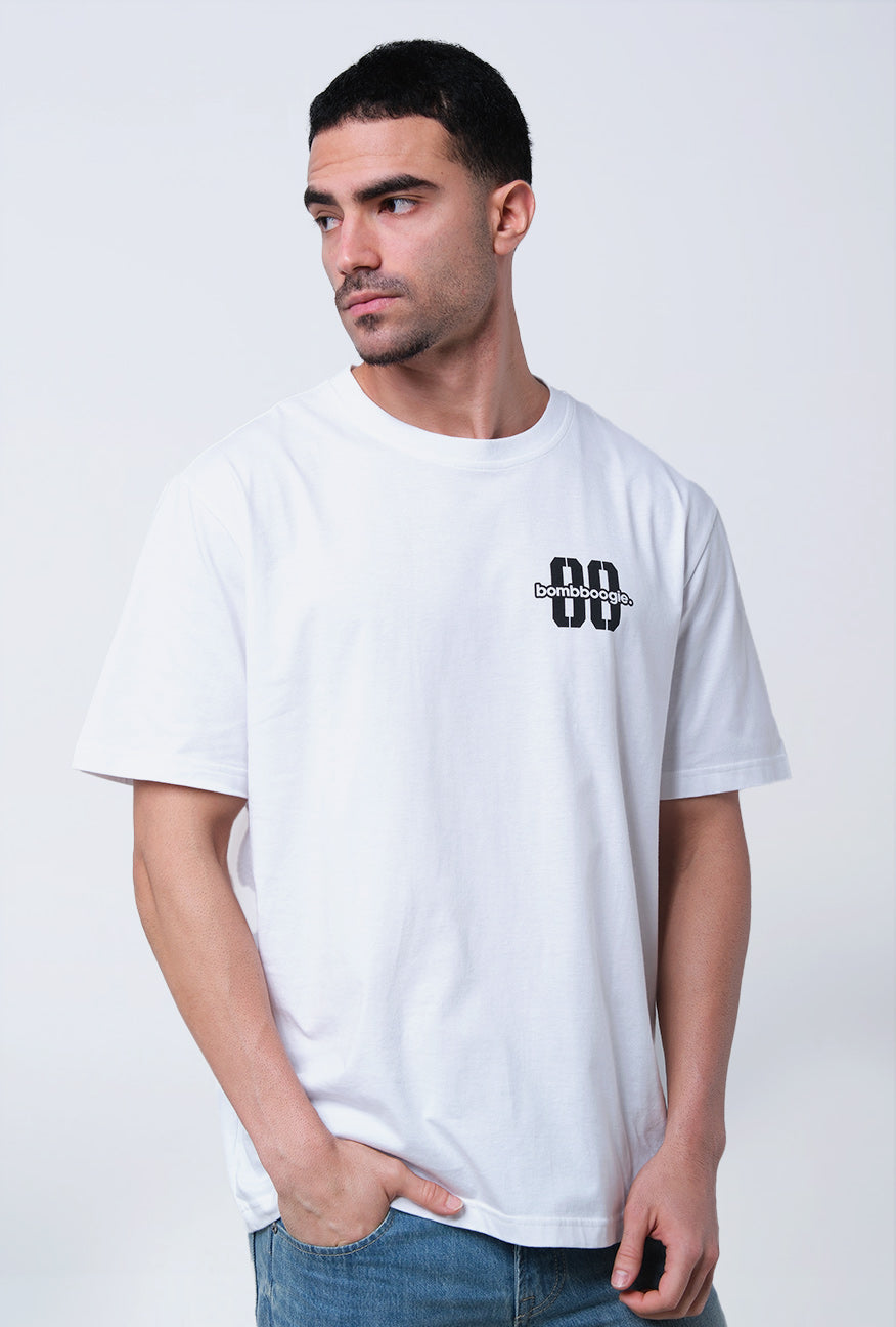 T-Shirt Lengan Pendek Regular Moisle Offwhite 2.0 Exclusive Online