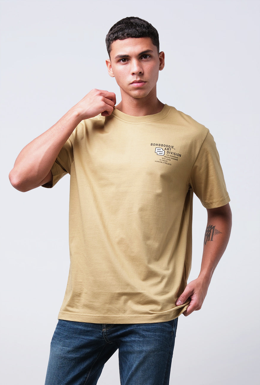 T-Shirt Lengan Pendek Regular Vinium Olive Regular 2.0