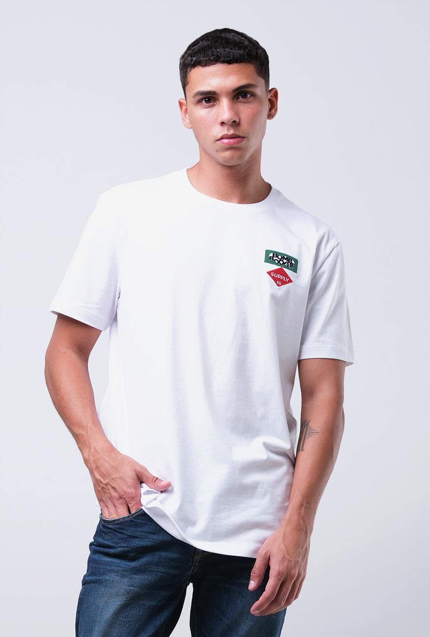 T-Shirt Lengan Pendek Slmifit Renzo Offwhite