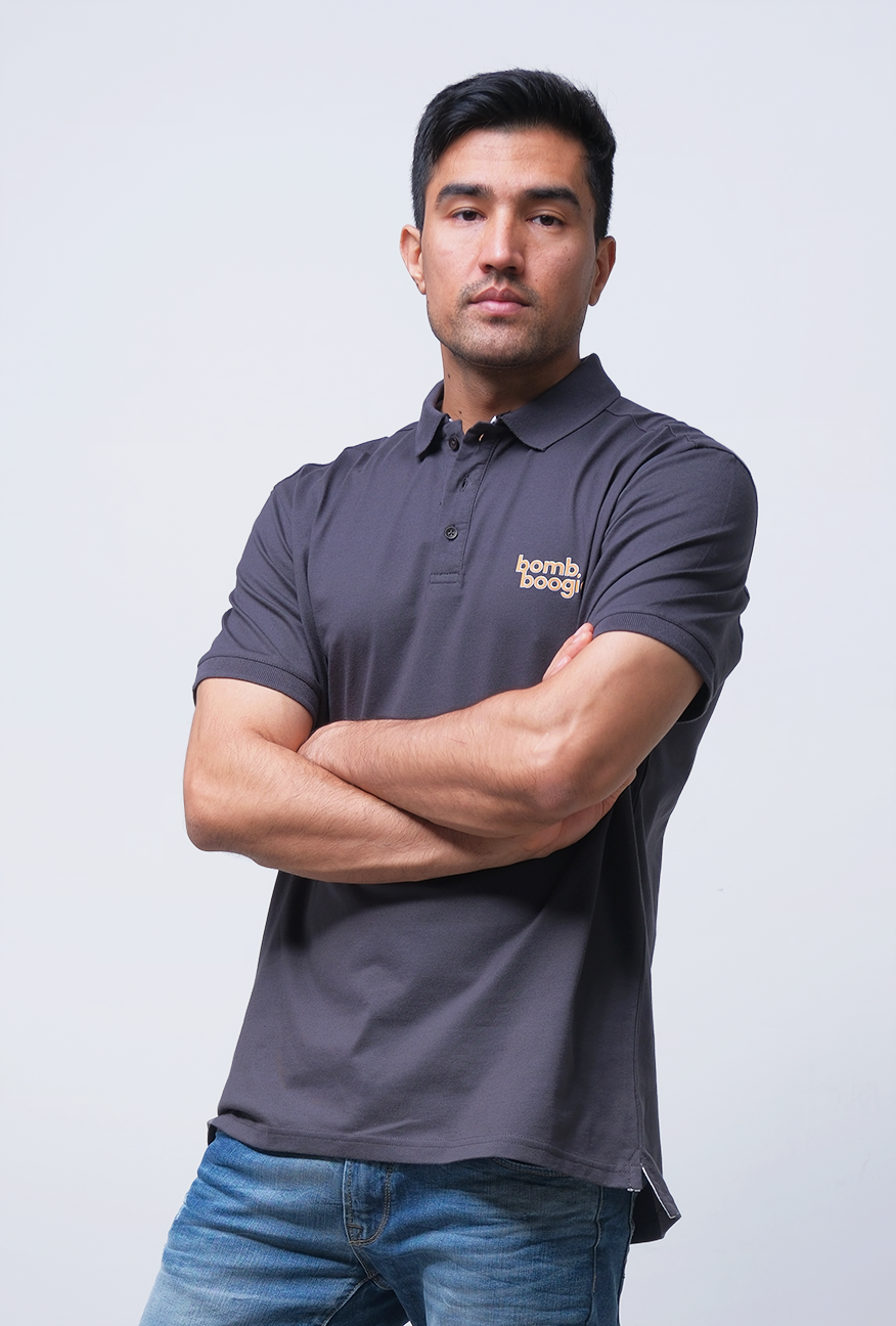 Polo Shirt Vrimal Dark Grey