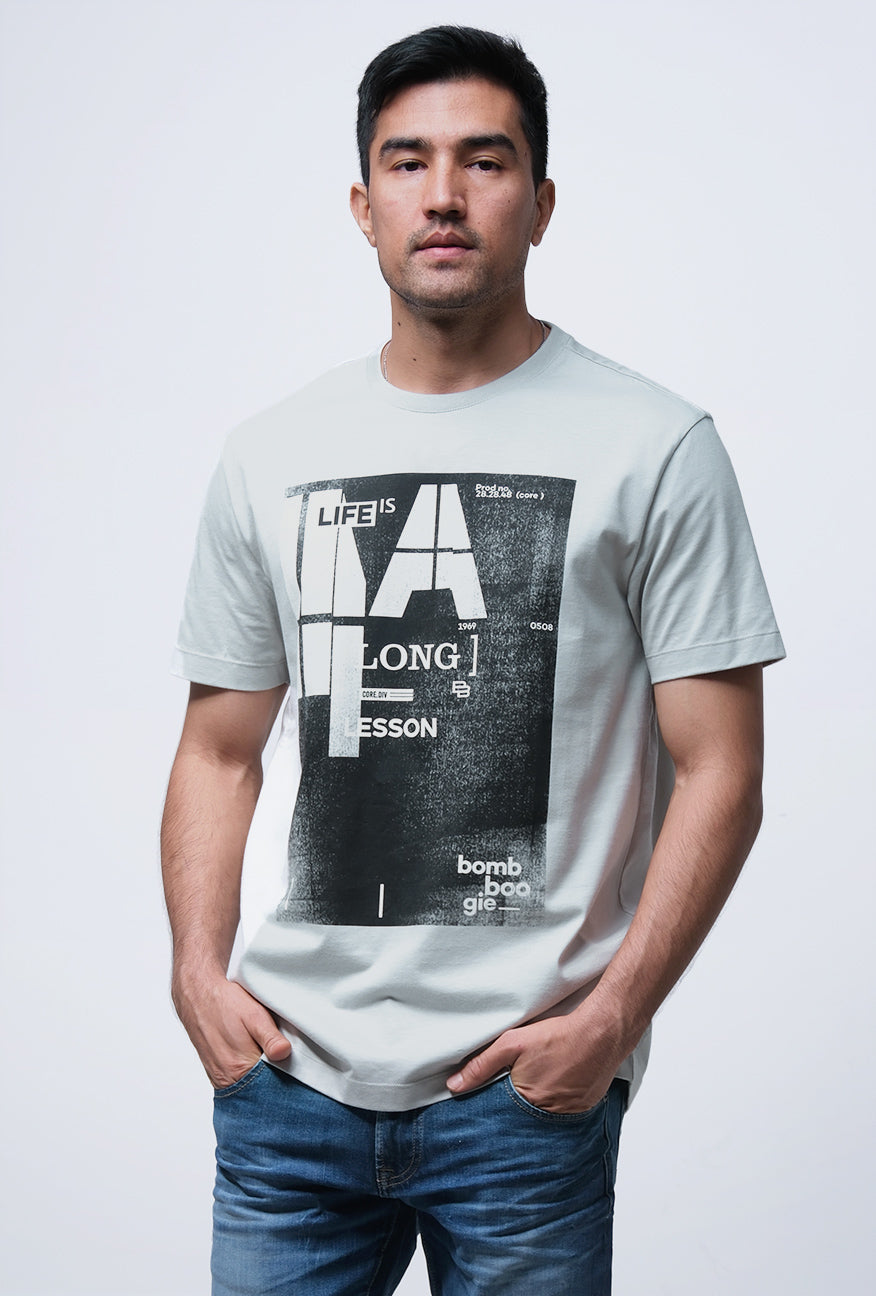 T-Shirt Lengan Pendek Slimfit Vastra Dusty Mint