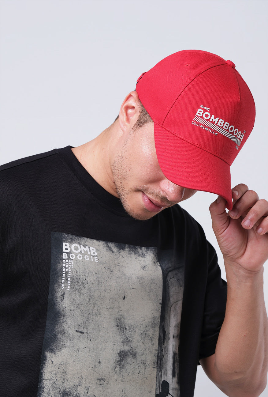 Topi Pria Miguel Red