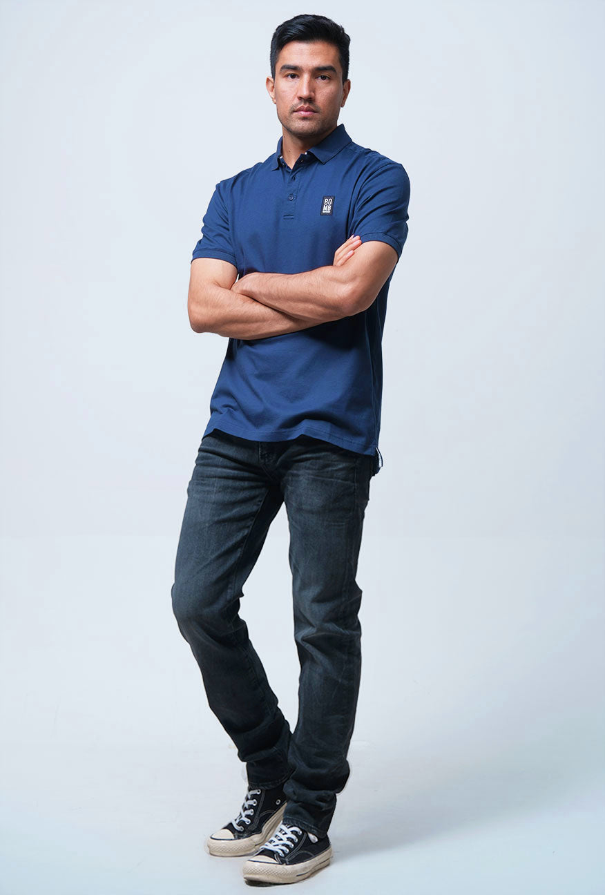 Polo Shirt Riskgoner Dark Navy