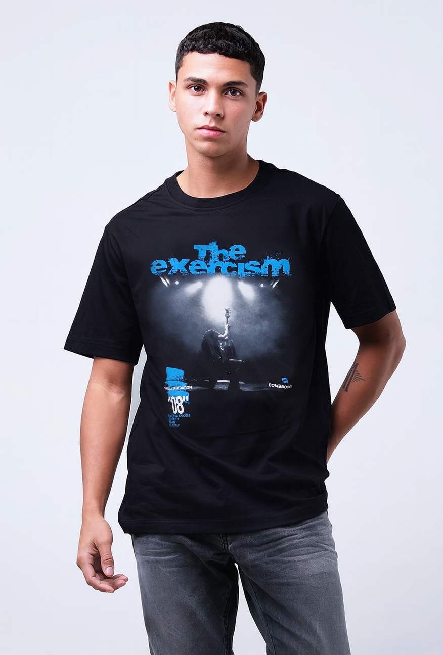 T-Shirt Lengan Pendek Slimfit Parlez Black Exclusive Online