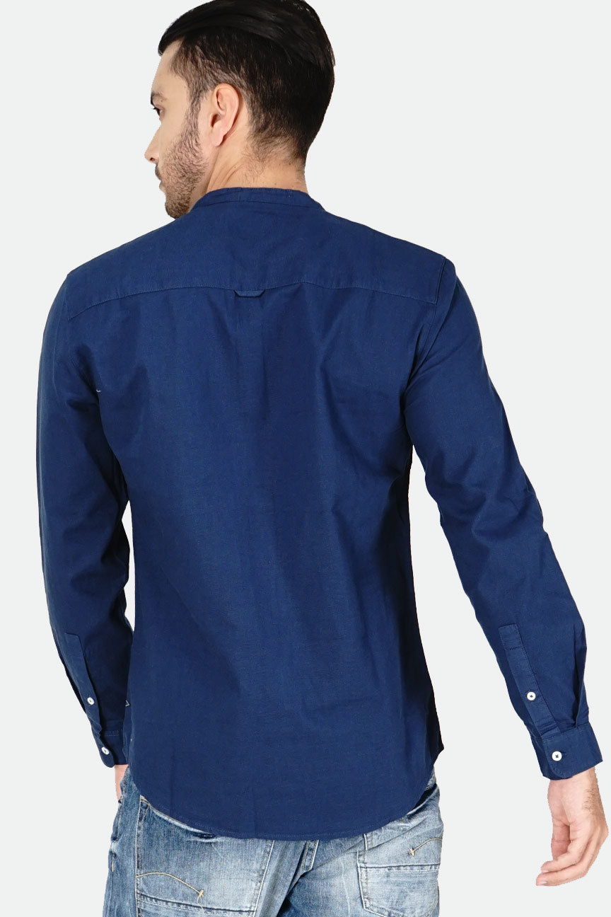 Kemeja Koko Regular Invander Navy