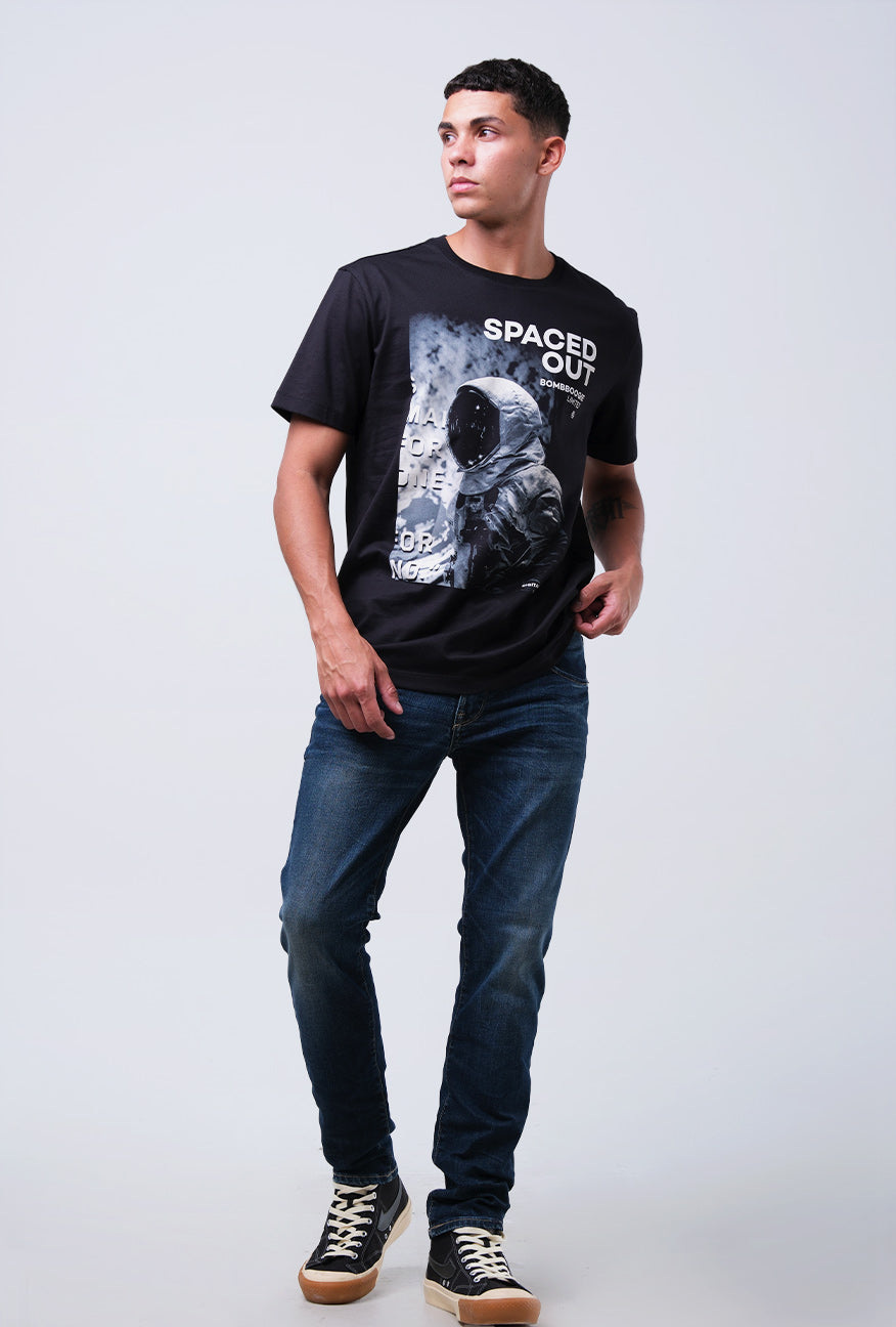 T-Shirt Lengan Pendek Slimfit Northern Black