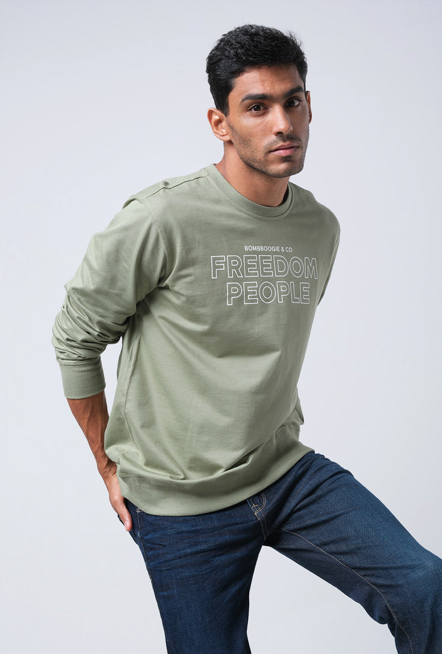 Sweater Treepy Dusty Green