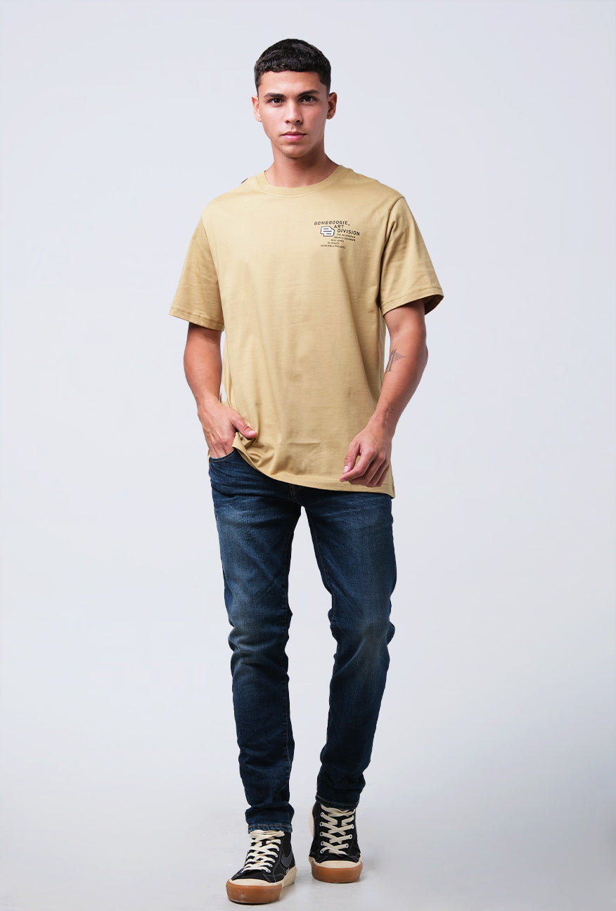 T-Shirt Lengan Pendek Regular Vinium Olive Regular 2.0