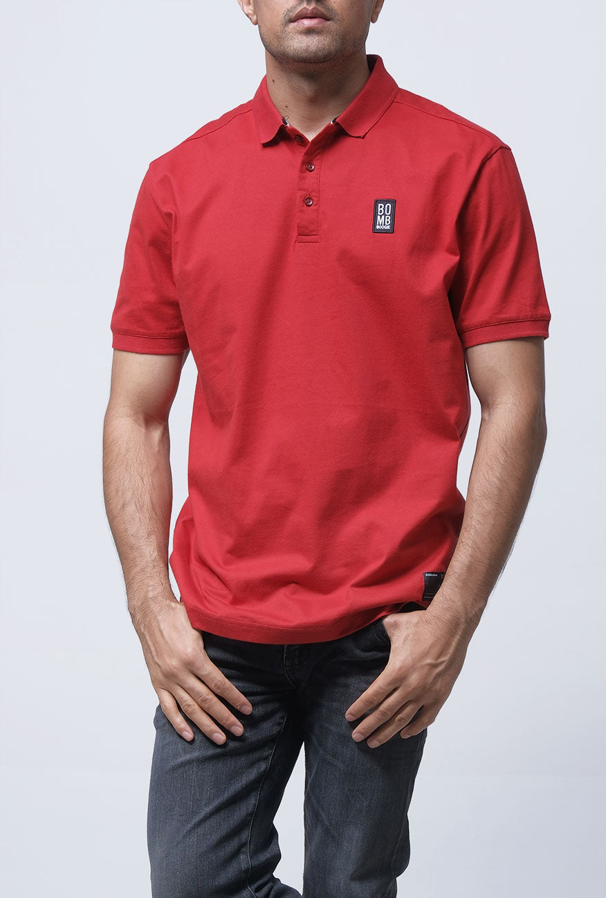 Polo Shirt Riskgoner Red