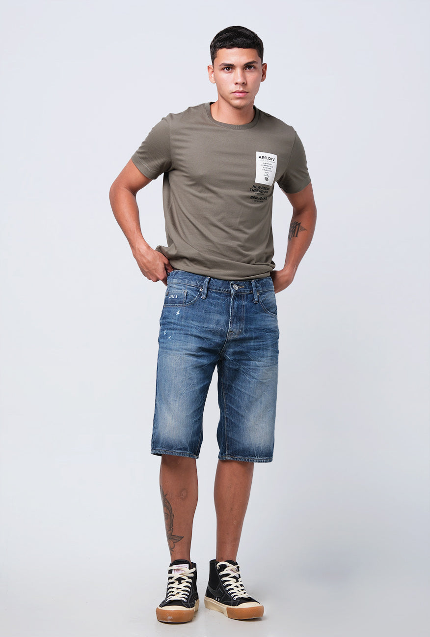 Celana Pendek Short K01 Series Medium Blue