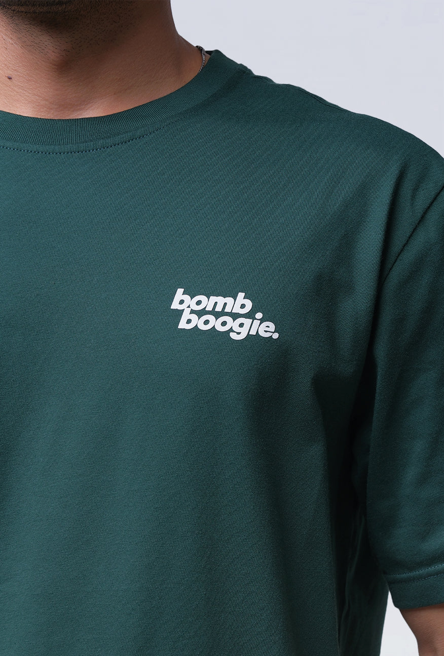 T-Shirt Lengan Pendek Regular Howler Dark Green 2.0
