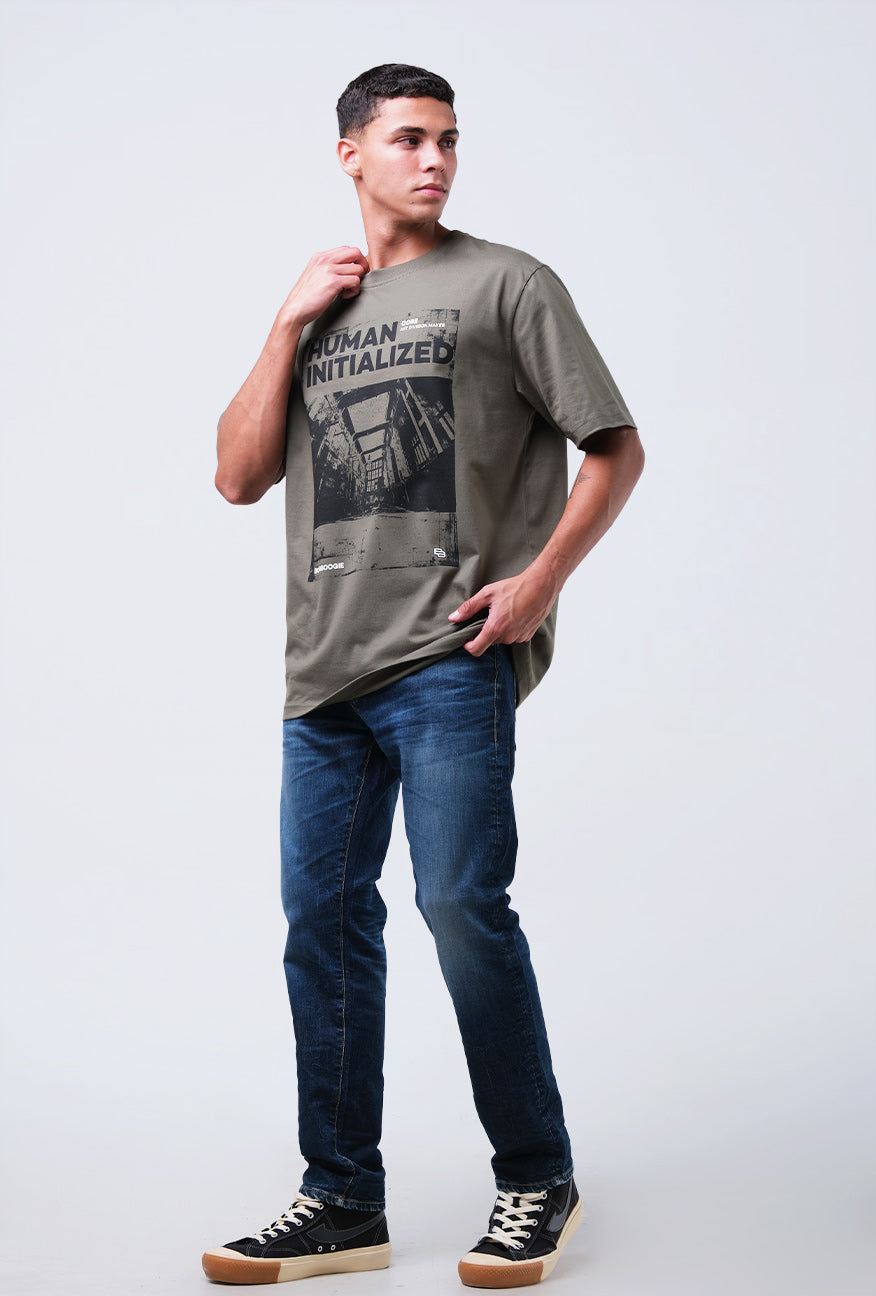 T-Shirt Lengan Pendek Regular Rezla Green 2.0
