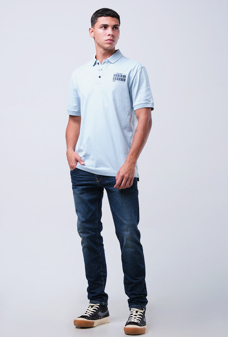Polo Shirt Flomo Baby Blue