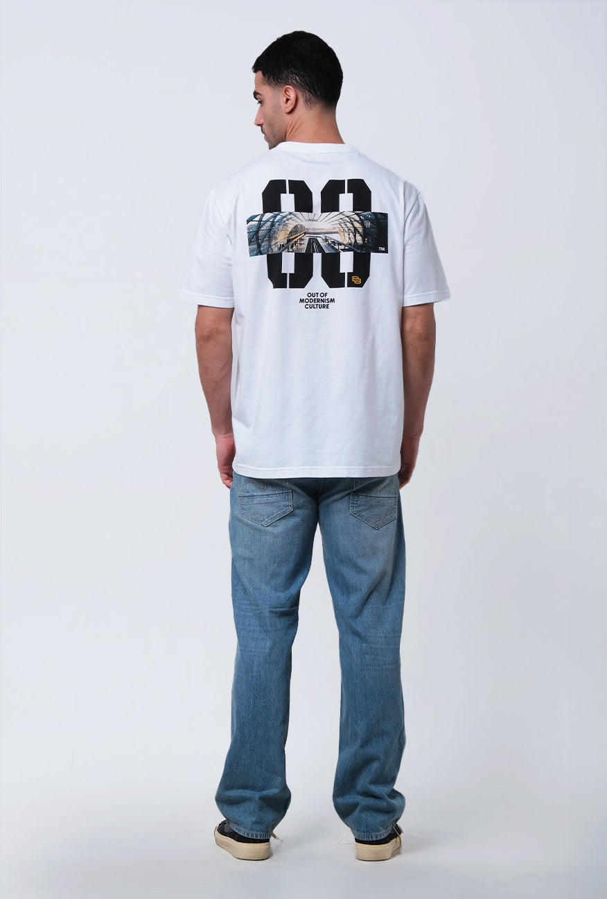T-Shirt Lengan Pendek Regular Moisle Offwhite 2.0 Exclusive Online