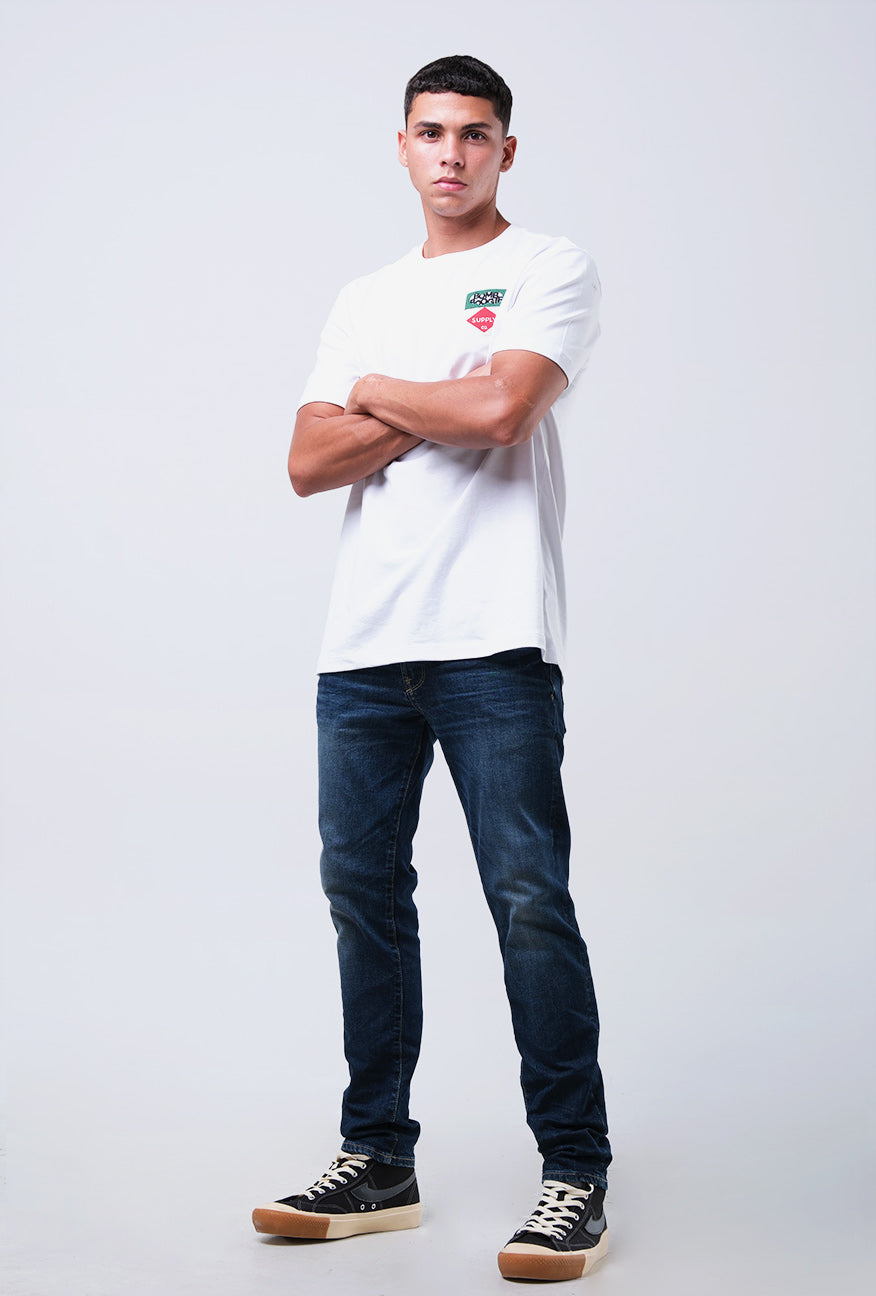 T-Shirt Lengan Pendek Slmifit Renzo Offwhite