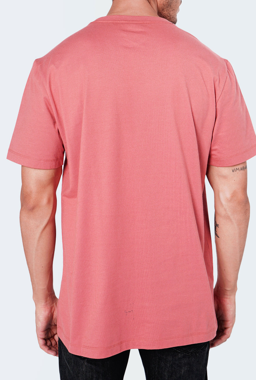 T-Shirt Lengan Pendek Denzel 2.0 Dark Pink