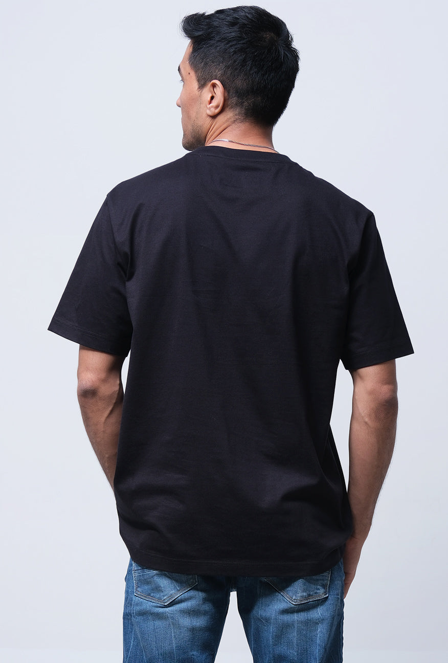 T-Shirt Lengan Pendek Regular Howler Black 2.0