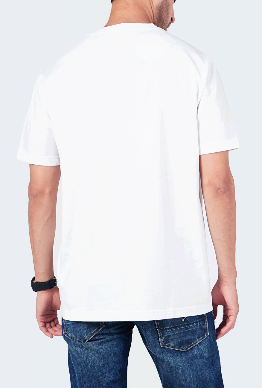 T-Shirt Lengan Pendek Cassel Offwhite Regular