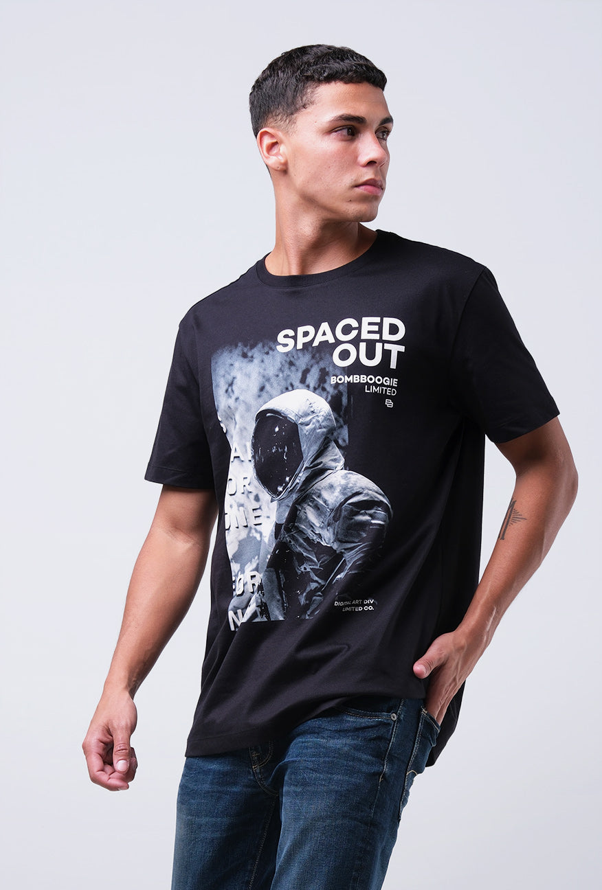 T-Shirt Lengan Pendek Slimfit Northern Black
