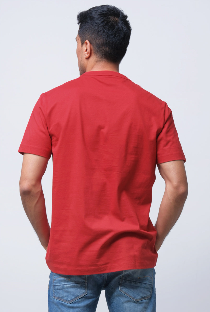 T-Shirt Lengan Pendek Slimfit Drexa Red