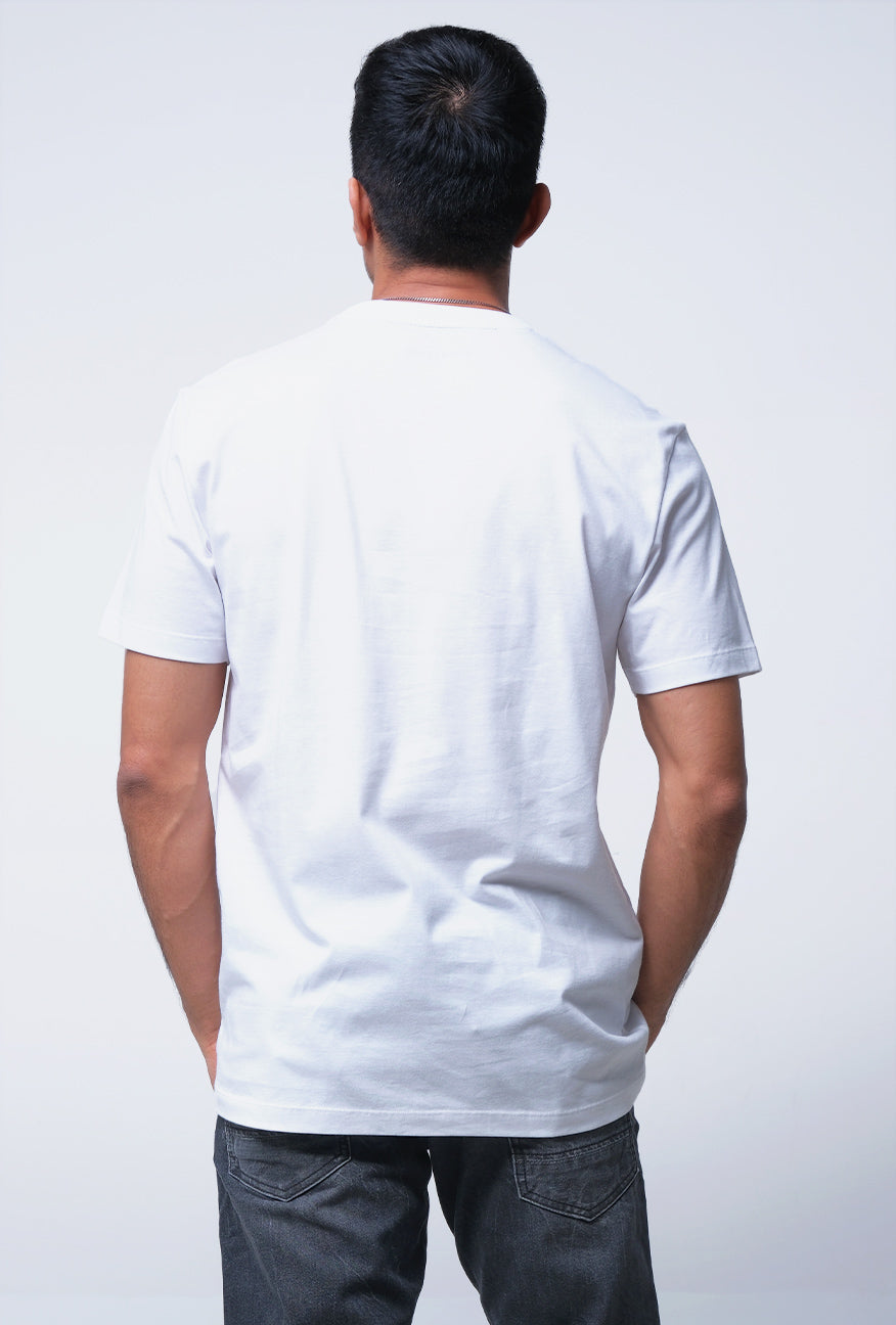 T-Shirt Lengan Pendek Slimfit Dave Offwhite