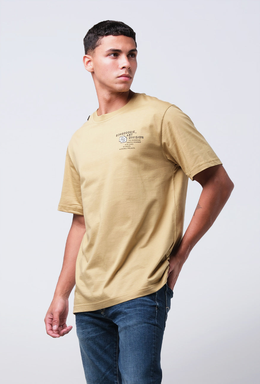 T-Shirt Lengan Pendek Regular Vinium Olive Regular 2.0