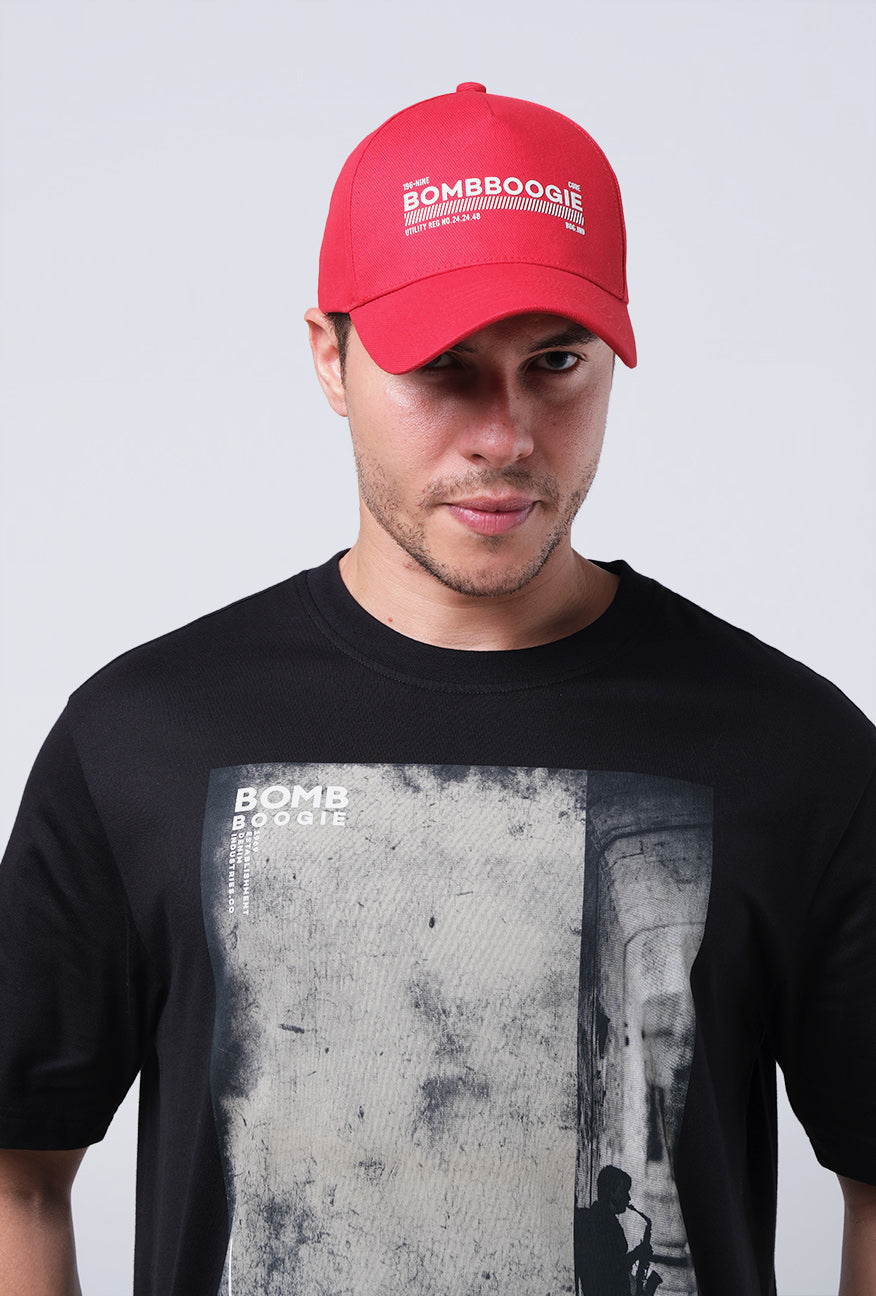 Topi Pria Miguel Red