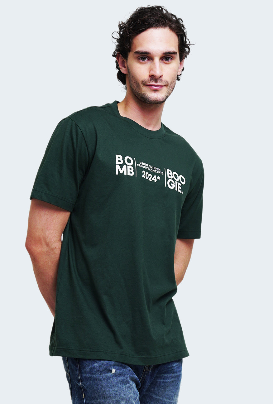 T-Shirt Lengan Pendek Drasner Regular Green