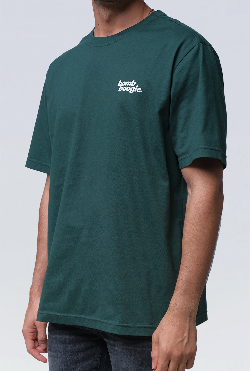T-Shirt Lengan Pendek Regular Howler Dark Green 2.0