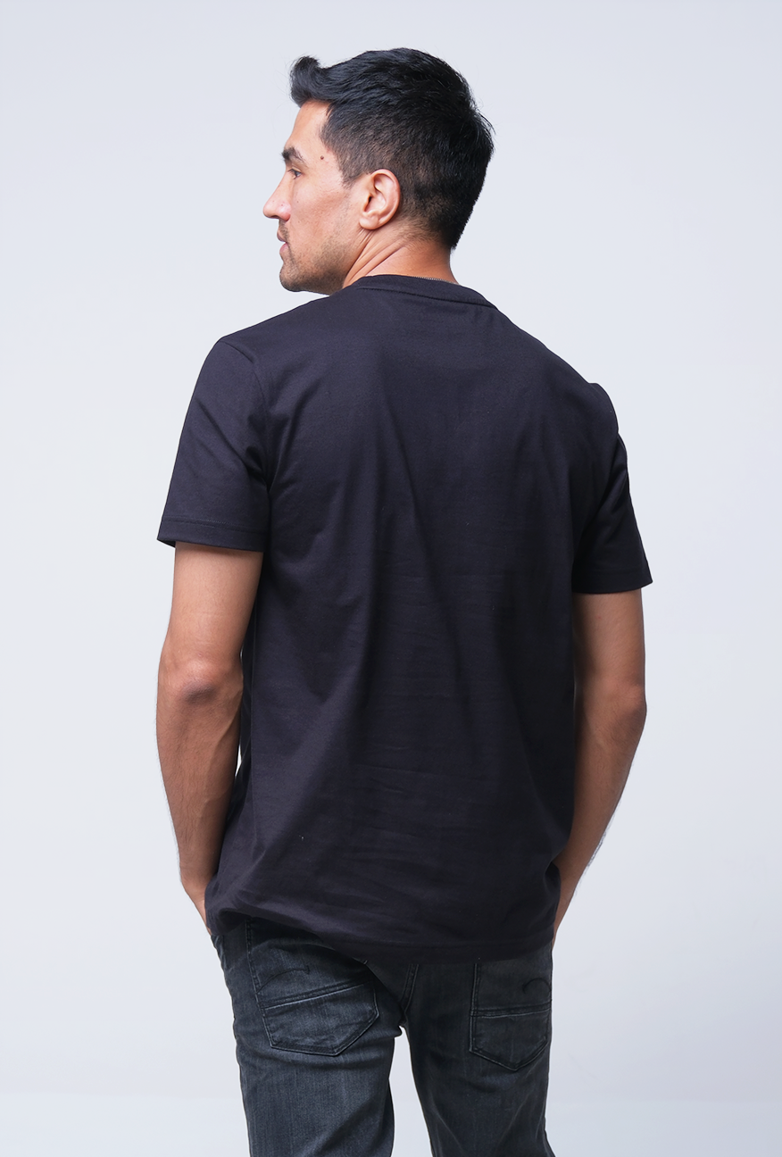 T-Shirt Lengan Pendek Slimfit Slova Black