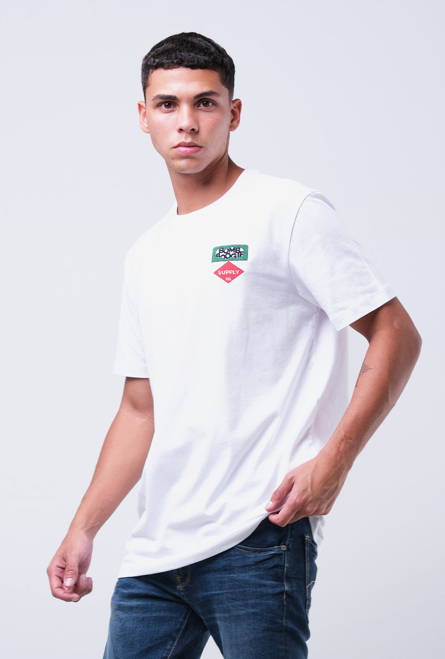 T-Shirt Lengan Pendek Slmifit Renzo Offwhite