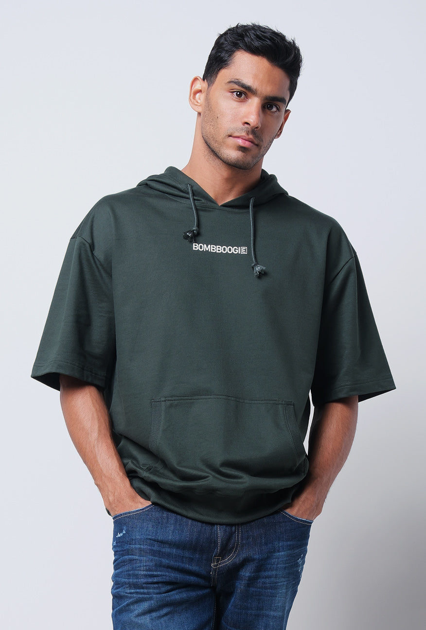 Sweater Hoodie Greenfox Green