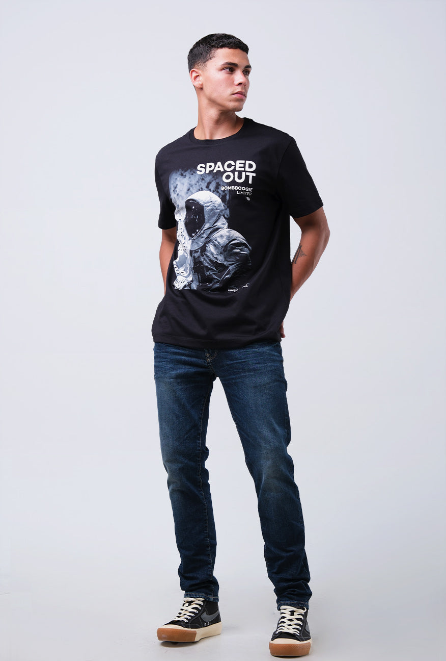 T-Shirt Lengan Pendek Slimfit Northern Black