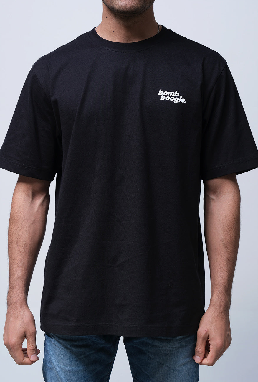 T-Shirt Lengan Pendek Regular Howler Black 2.0