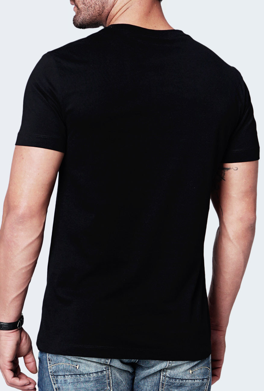 T-Shirt Lengan Pendek Valency Black