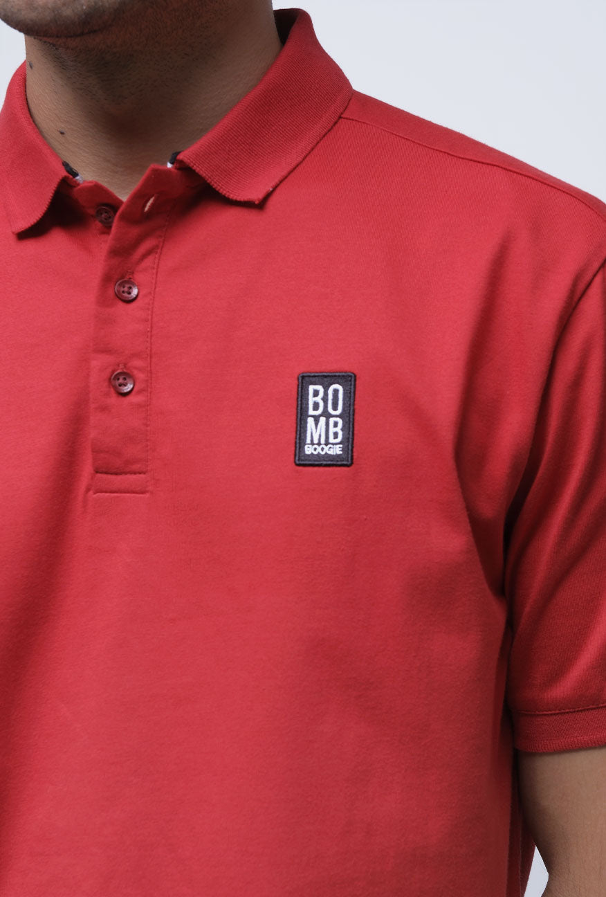 Polo Shirt Riskgoner Red