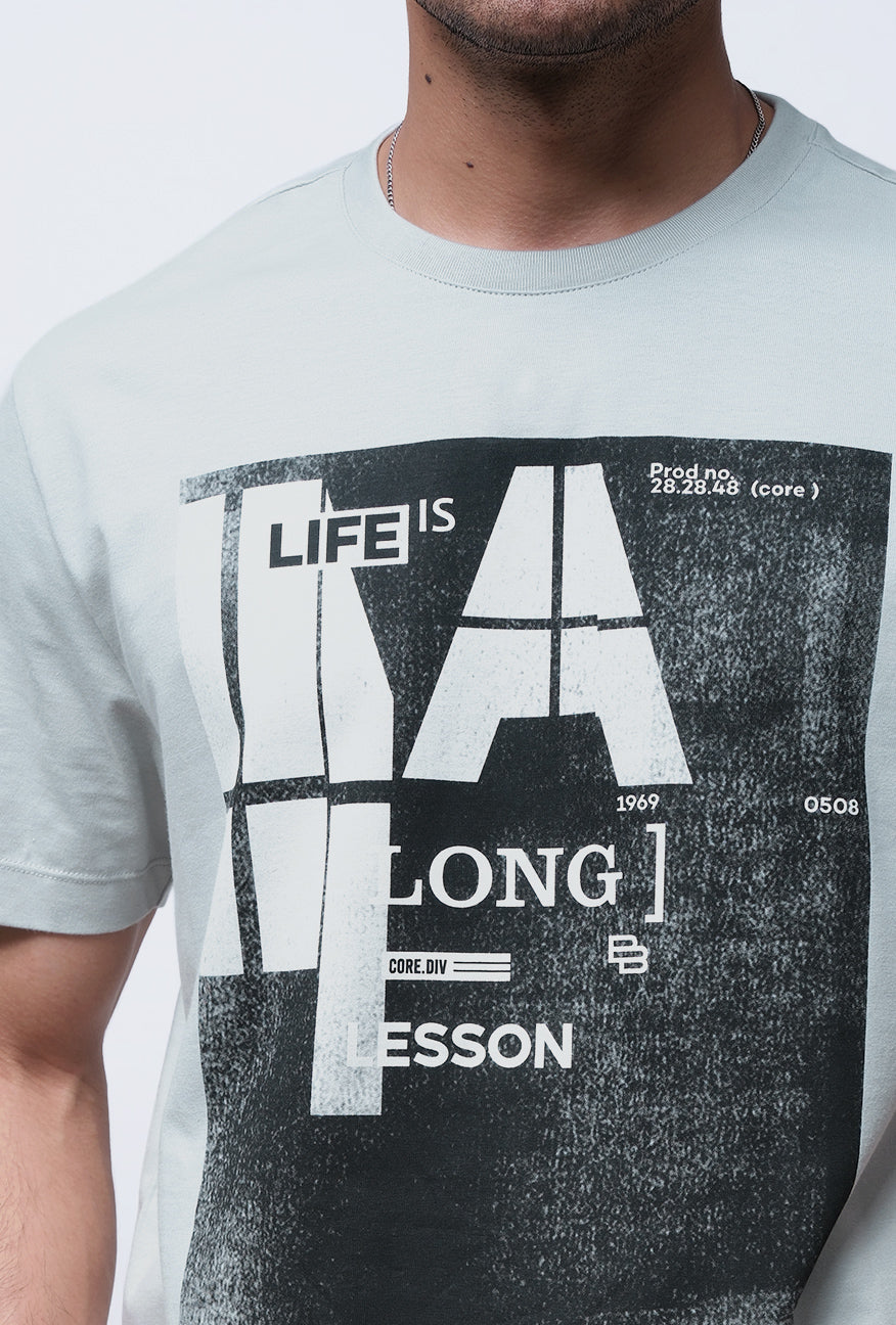 T-Shirt Lengan Pendek Slimfit Vastra Dusty Mint