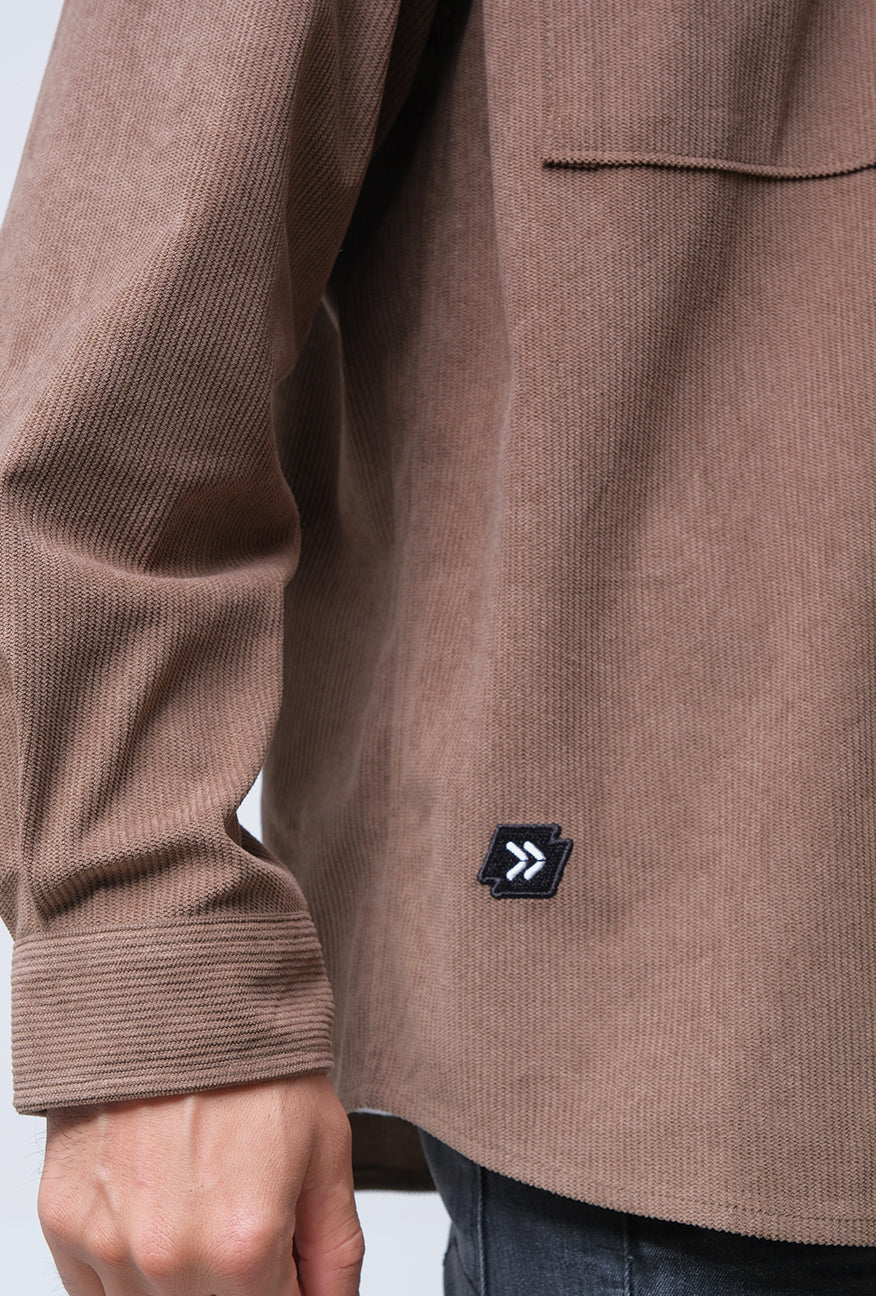 Outer Lengan Panjang Cox Brown
