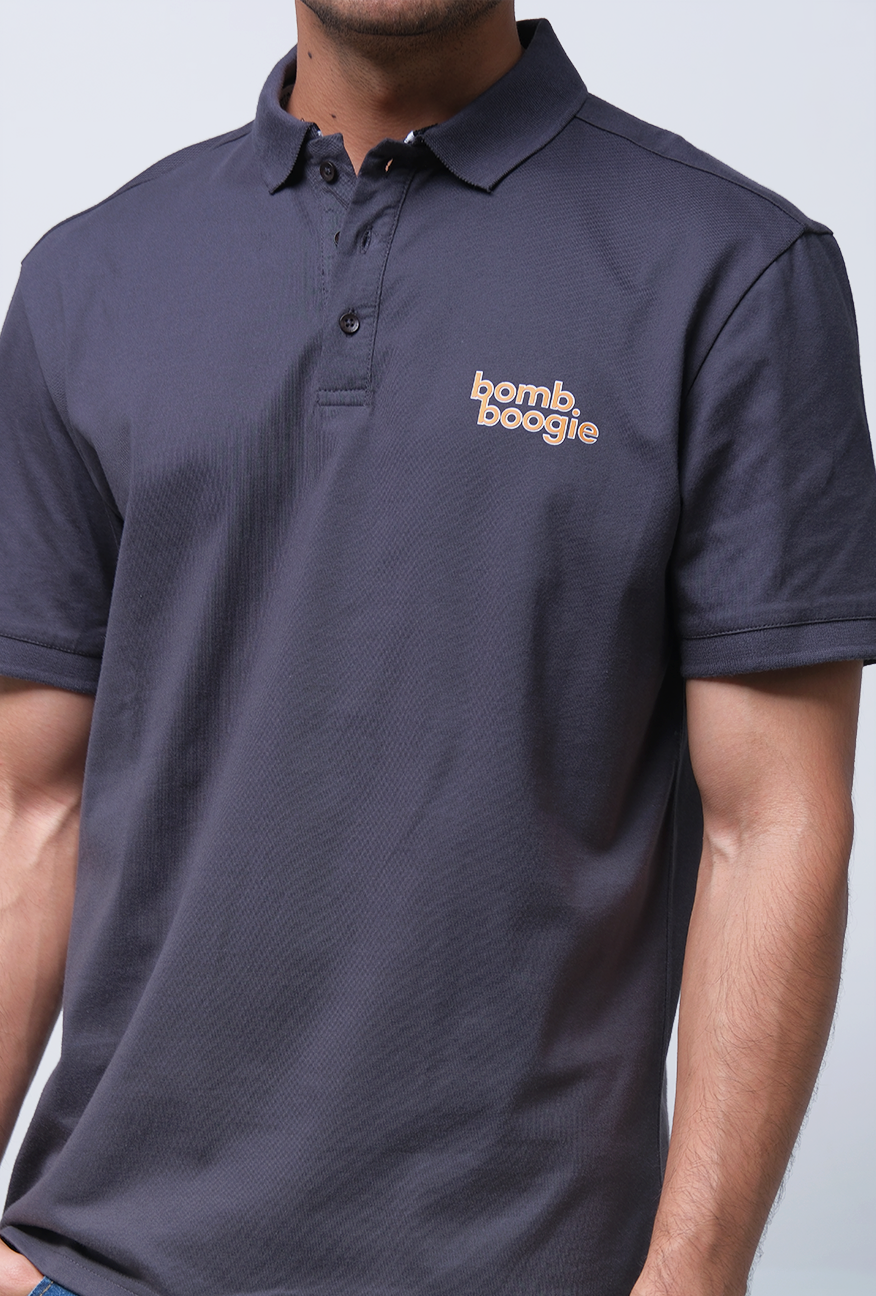 Polo Shirt Vrimal Dark Grey