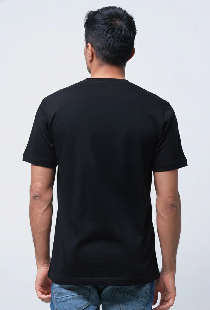 T-Shirt Lengan Pendek Slimfit Howard Black
