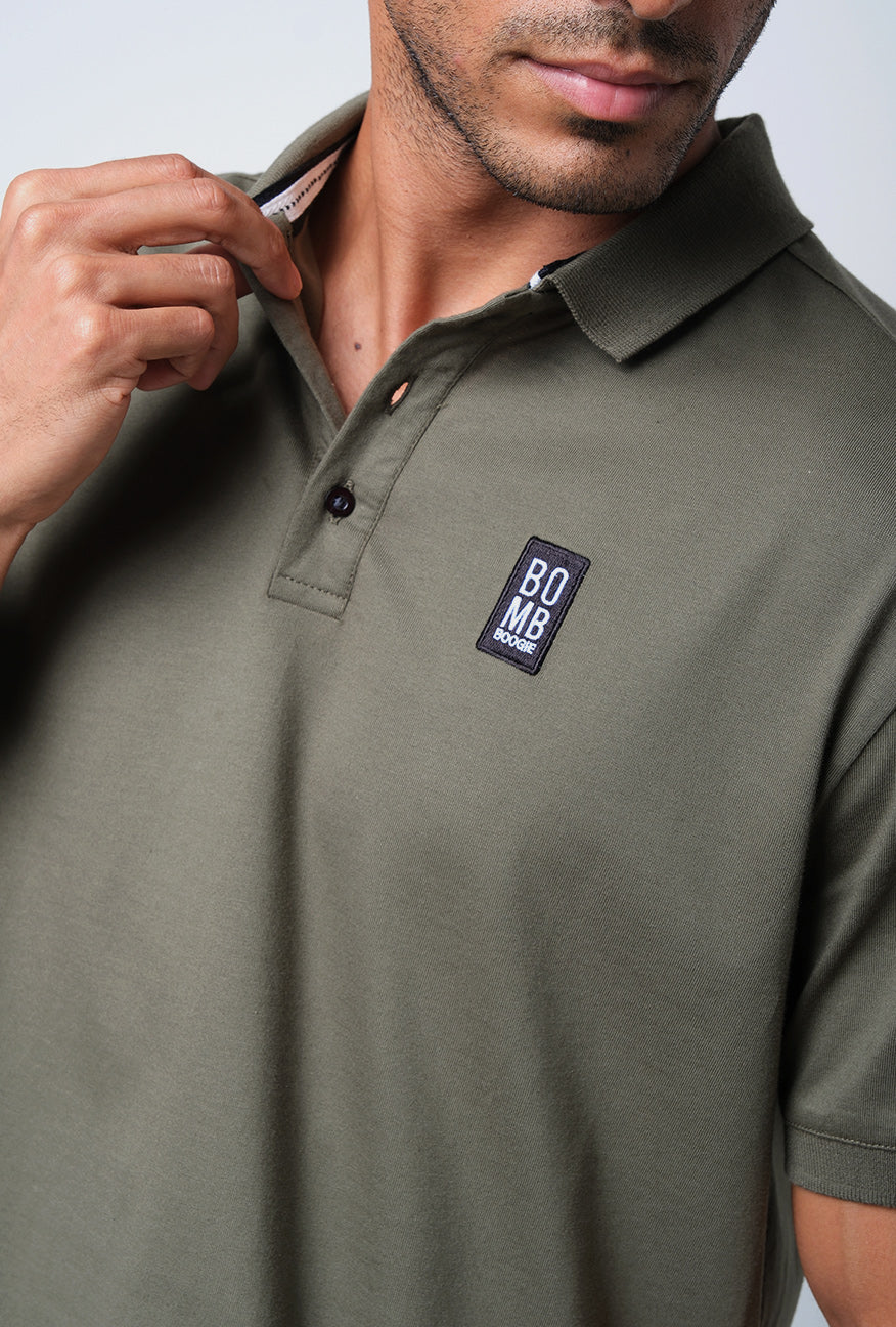 Polo Shirt Riskgoner Army