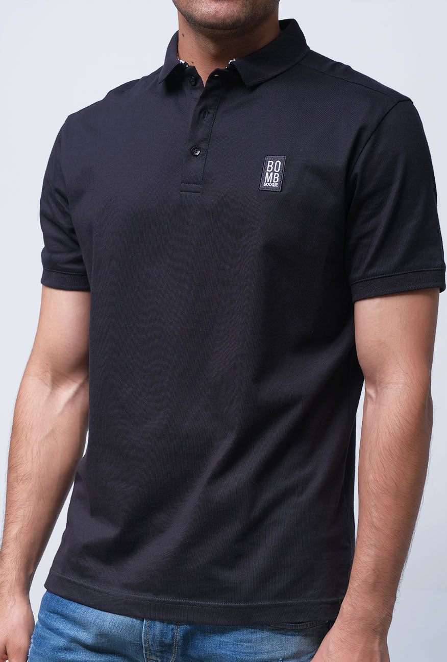 Polo Shirt Riskgoner Black