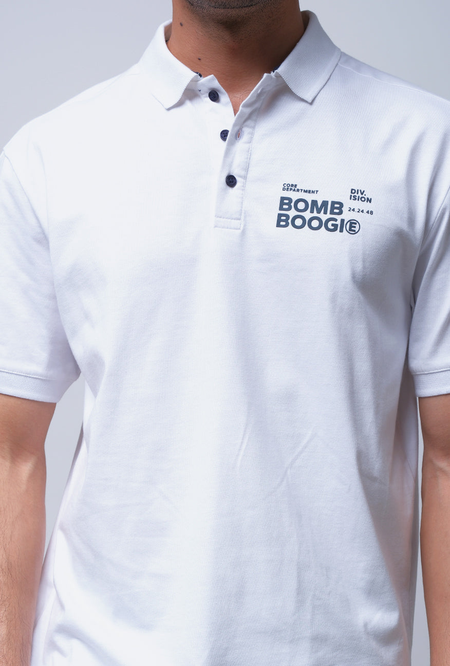 Polo Shirt Herrent Offwhite