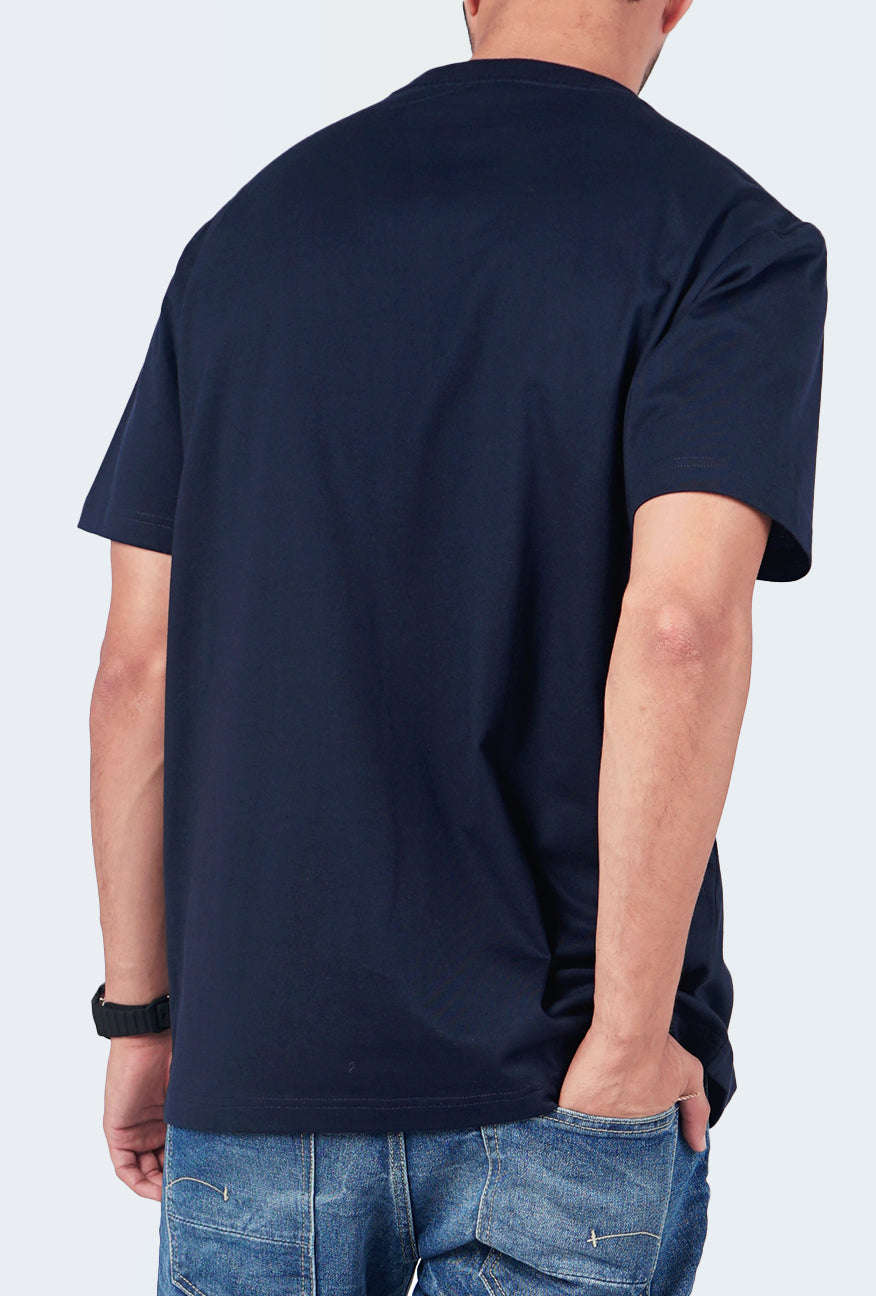 T-Shirt Lengan Pendek Regular Varlez Dark Navy