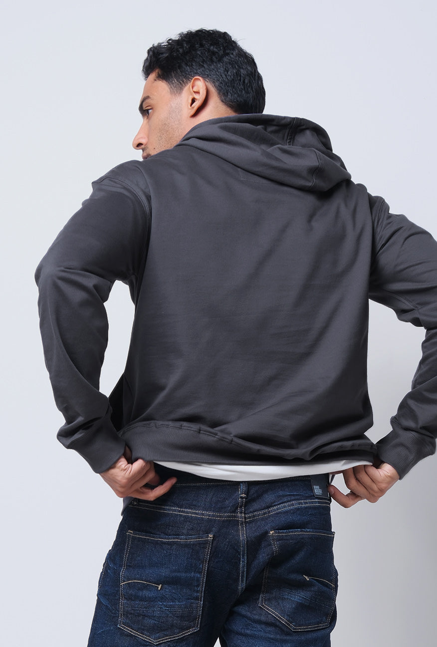 Sweater Hoodie Moiche Dark Grey