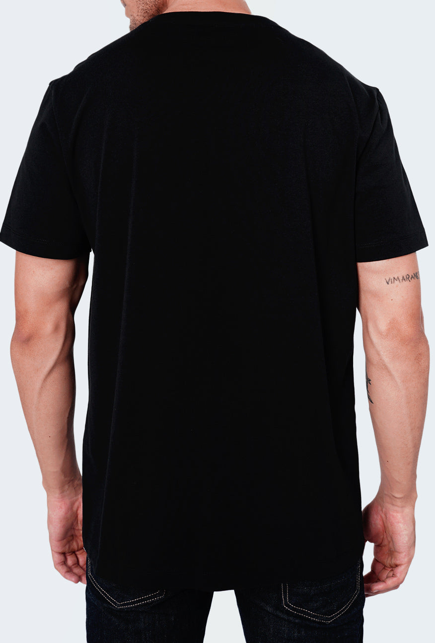 T-Shirt Lengan Pendek Atrava Black