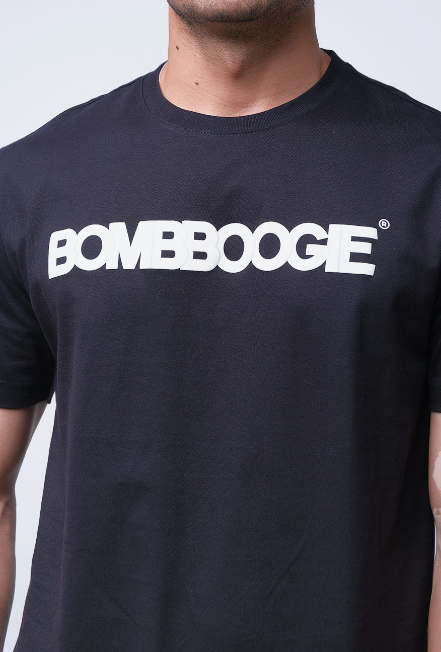 T-Shirt Lengan Pendek Slimfit Slova Black